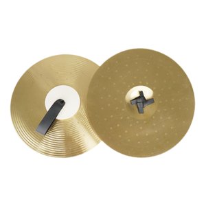 Magideal - Platillo Crash Tambor Platillo De Práctica Multiusos Instrumentos De Percusión Prácticos Platillos De Batería Para Festivales De Música Conciertos , 16 Pulgadas
