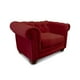 thumbnail image 2 of Sofa Florencia 1C Tela Velvet Burdeo, 2 of 4