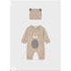 thumbnail image 1 of Enterito largo con gorro soft beige 2 A 4 Meses, 1 of 4