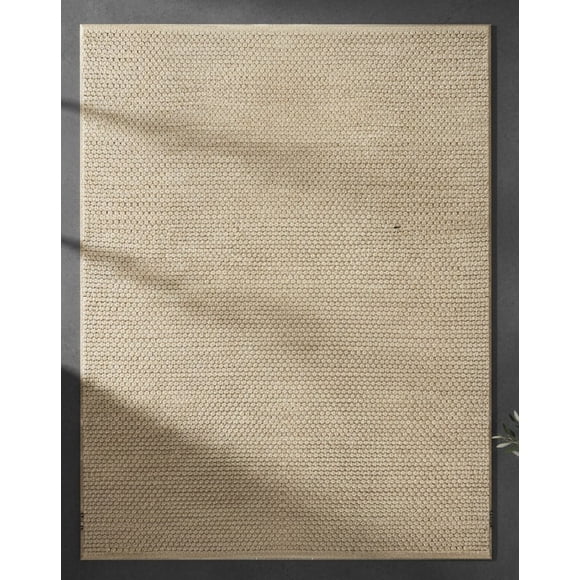 Alfombra Lana Galena Beige 140x190 CMS