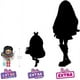 thumbnail image 3 of Barbie Extra Mini Minis Barbie con cola de caballo negra con rayas azules, 3 of 3