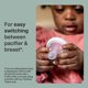 thumbnail image 2 of Tommee Tippee BreastLike Pacifier, 06 Months, Symmetrical, 2 of 3