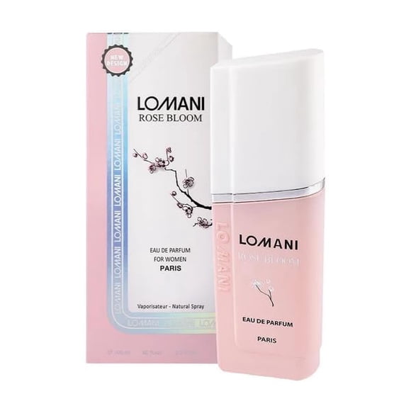 Perfume en spray EDP Lomani Rose Bloom 100 ml Mujer Floral