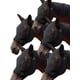 thumbnail image 1 of Máscaras antimoscas para caballo Mask Tech, 5 piezas, con orejas y protección UV, 1 of 6