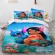 thumbnail image 1 of Kawaii Stitch Bedding Sets Comforter Quilt Bed Cover Duvet Cover Pillow Case 2-3 Pieces Sets Kids Adult Size for Bedroom, 1 of 5