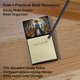 thumbnail image 2 of Porta notas adhesivas Caroline's Treasures La Catrina Skeleton, 2 of 7