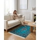 thumbnail image 2 of Alfombra Decorativa Persa Vintage 80x120 Con Flecos, 2 of 6