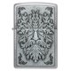 thumbnail image 2 of Bolsillo en cromo cepillado con el emblema de Greenman de Zippo, más ligero, 2 of 6