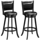 thumbnail image 1 of Taburetes de Bar Costway Giratorios 360° Madera Juego de 2, 1 of 3
