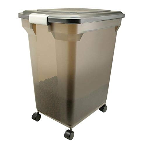 Contenedor de comida para mascotas IRIS USA WeatherPro 12,5 kg/28 L