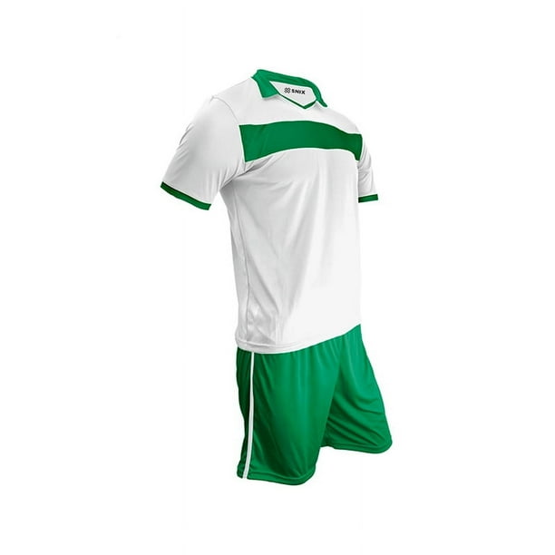 Uniforme De Futbol Infantil Zid Blanco Y Verde Talla 8