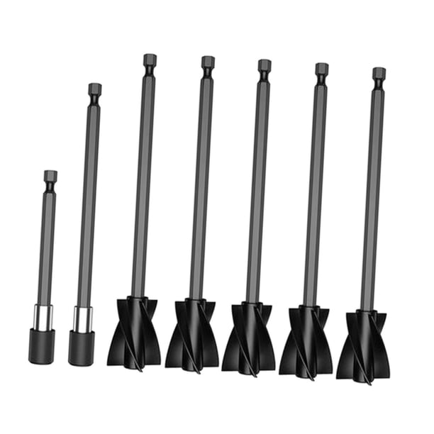 Paleta Mezcladora de Resina, Paleta Mezcladora, Fácil de Limpiar, Varillas Agitadoras Portátiles, Accesorio de Taladro para Pintura Acrílica Líquida,