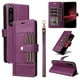 thumbnail image 4 of FOXDOCK Funda tipo Cartera para Sony Xperia 1 III – Cubierta de Cuero PU con Múltiples Ranuras, Bolsillo para Efectivo y Correa de Muñeca, 4 of 6