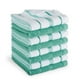 thumbnail image 1 of Juego de paños de cocina KitchenAid Albany Aqua Sky/White 12 x 12 (paquete de 8), 1 of 2