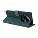 thumbnail image 4 of Funda Billetera para BLU Bold K50 con Soporte - Cartera de Cuero con Ranuras Verde, 4 of 5