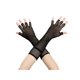 thumbnail image 1 of Guantes de red elásticos hasta el codo sin dedos de malla para mujer INSPIRE CHIC Talla única Negro, 1 of 7