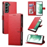 Funda Para Foxdock Samsung Galaxy S22 Plus– Cuero Premium, 3 Ranuras Para Tarjetas, Protección Contra Impactos