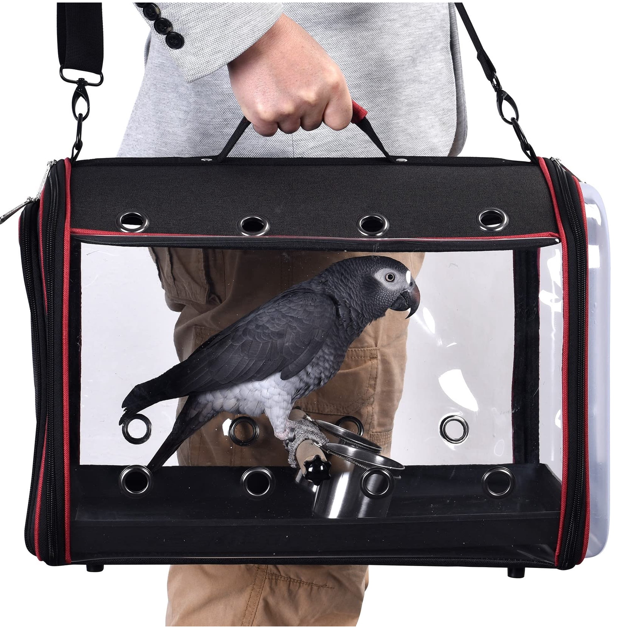 Transportadora Ligera para Aves Colorday 48x30x33 cm 1,5 kg