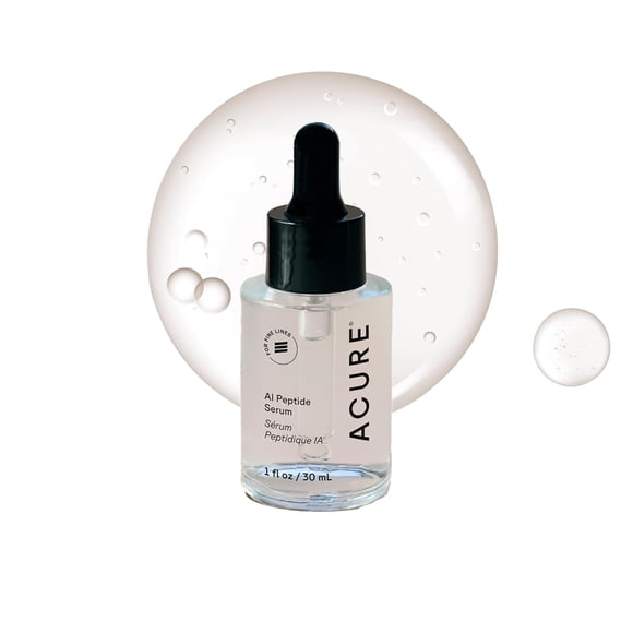 Suero facial Acure 30 ml IA péptido niacinamida