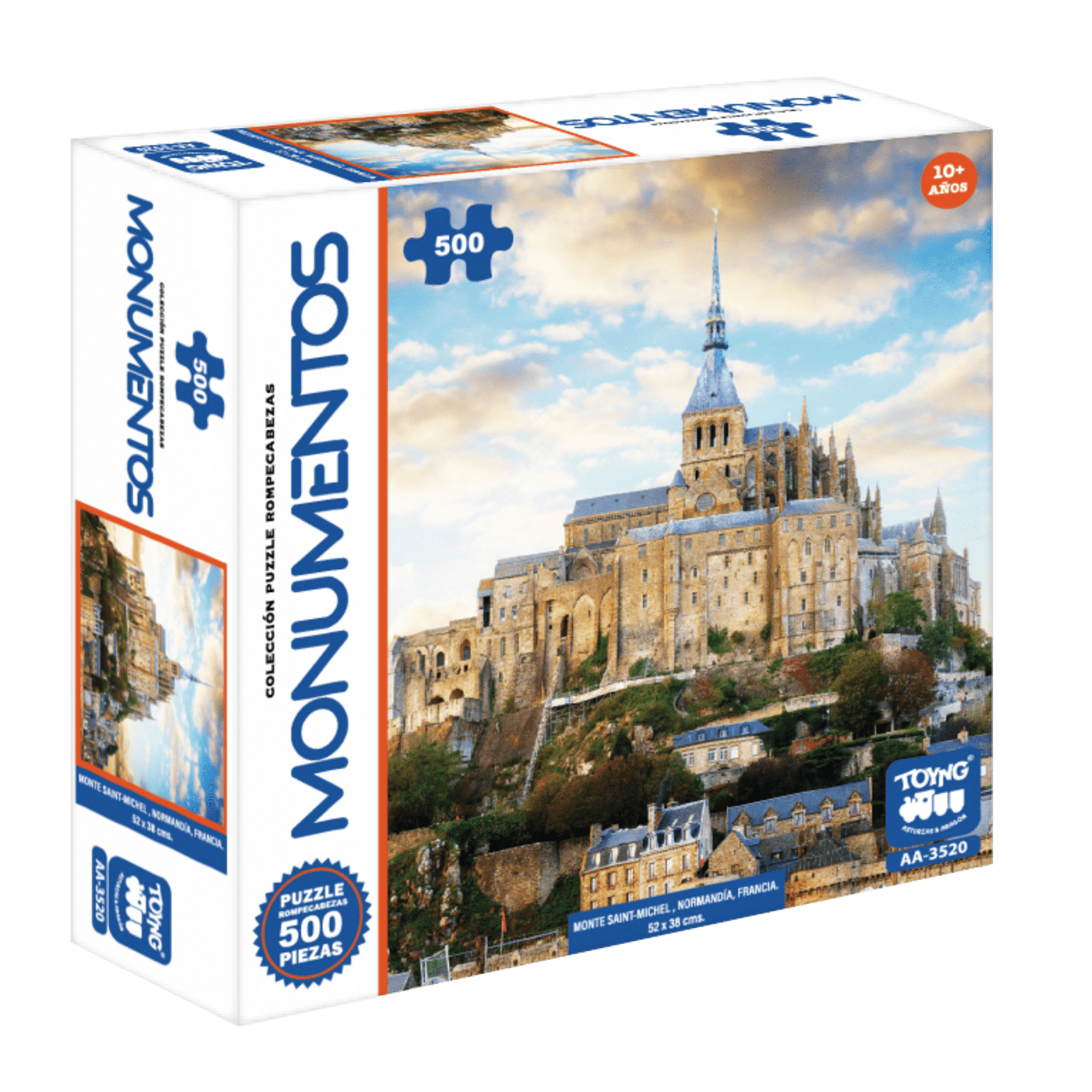Puzzle Monte Saint-michel (500 Piezas) - Toyng