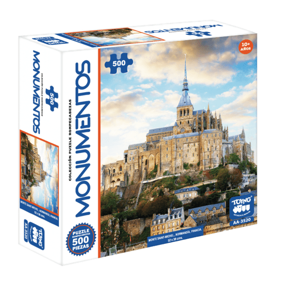Puzzle Monte Saint-Michel (500 Piezas) - Toyng
