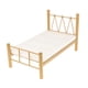thumbnail image 5 of Muebles Para El Hogar Dormitorio Para Mu?ecas Blythe 1/16 Juguete De Regalo Cama Individual Dorado, 5 of 5