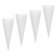 thumbnail image 4 of 4 Piezas De Vidrio De Cono Transparente Para Colgar En La Pared Florero Planta Botella Decoración Del Hogar, 4 of 5