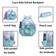 thumbnail image 2 of 3pcs Backpacks for School Teenagers Girls School Bags for Girls Bag Set Backpack Women School Bags Mermaid Cartoon Bag Kids, 2 of 3