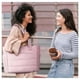 thumbnail image 3 of Bagsmart Bolso Tote Acolchado Bubble 20 L para Notebook 15,6″ Rosado, 3 of 3