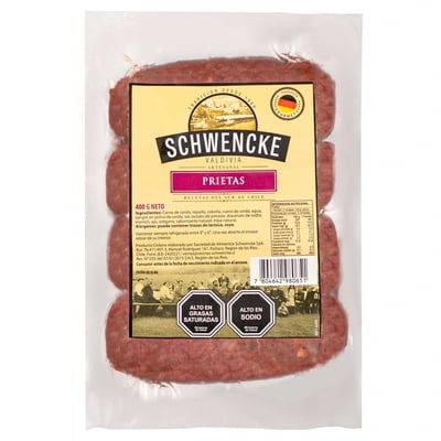 Prieta Premium 4 Un 400 G Schwencke