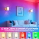thumbnail image 4 of Aplique de Pared NOVCAND Recargable RGB con Control Remoto - Pack de 2, 4 of 8