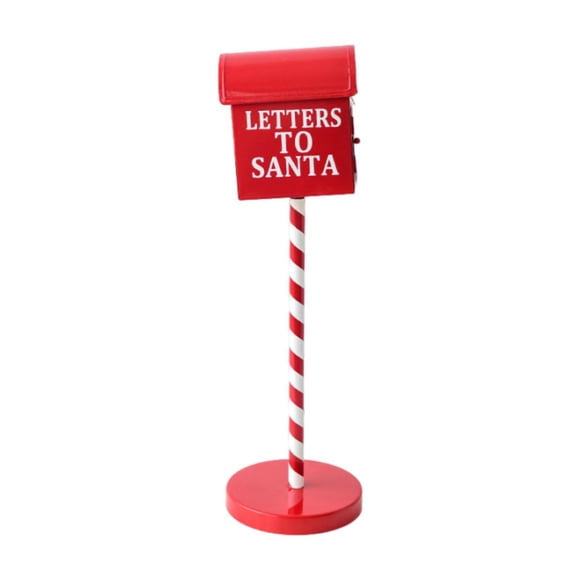 Estatua De Buzón De Navidad De Metal, Figura De Buzón Para Fiestas Navideñas Al Aire Libre, Estilo C
