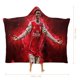 thumbnail image 2 of Bukayo Saka Manta Capa con Capucha Anti-Bolitas, Manta de Lana Ártica Suave, Manta Portátil de Felpa Ligera y Lujosa, Poncho para Siesta en Casa y Oficina,100*130cm, 2 of 6