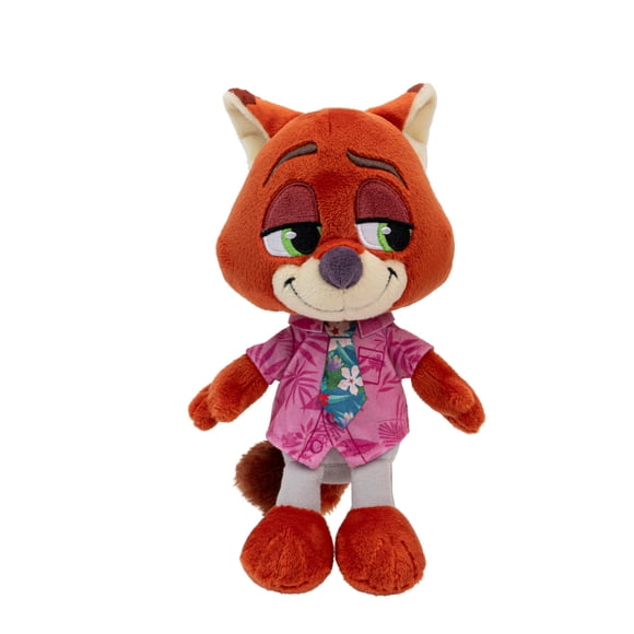Peluche Jazwares Disney Zootopia 2 de Nick Wilde, 20 cm