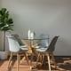thumbnail image 3 of Comedor Mesa Redonda Equiz 100cm + 4 Sillas Tulip Gris, 3 of 3