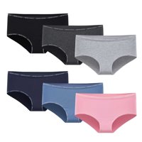 Giovacchino - Pack De 6 Calzones Bikini Algodón -Mujer