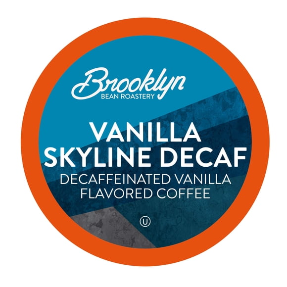 Cápsulas de café Brooklyn Beans Vanilla Skyline descafeinado, 40 unidades