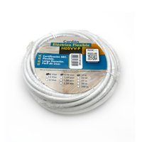 Cable Cordón Eléctrico Sil Flexible 2X0,75Mm2 10M Blanco Sec - Blanco