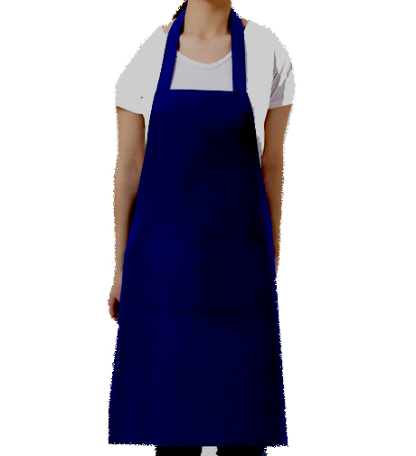 90 Grados - Pechera Poplin Unisex Azul Marino Conf. Nacional