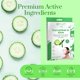 thumbnail image 3 of Mascarilla Facial Hidratante Clear Beauty con Pepino y Aloe, 3 of 7