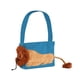 thumbnail image 2 of Bolsa de transporte para mascotas, bolso de lona, transpirable, cómodo, portátil, bandolera, bolsa de viaje para animales pequeños, perros, caminar, s Azul S, 2 of 5
