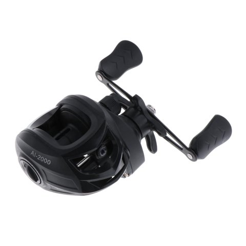 Magideal - Carrete Aitcasting, Carrete De Fundición, Baitcaster - Sistema De Sellado, , Relación De Transmisión 7.2:1, 12+1 Rodamientos , Zurdo