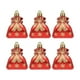 thumbnail image 1 of 6 Piezas Bolsas De Envolver Bolsas Decorativas Con Cordón Para Navidad Rojo, 1 of 4