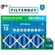 thumbnail image 1 of Filtro de aire Filterbuy 20x20x4 MERV 13 electrostático, paquete de 2, 1 of 9