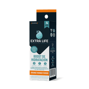 Extra Life Cajita Orange Mango Fusion 4 Unidades