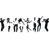 Rienda Libre Graphics - Decomural Salsa Dance Ws-47526