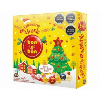 Calendario Adviento Bon O Bon 184 G Arcor