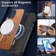 thumbnail image 3 of Magnetic Slim Case for Honor X7B with Camera Guard & Anti-Scratch Back Brown, 3 of 6