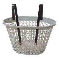 Ioensy - Cesta Para Bicicleta, Bolsa De Compras Para Niños Y Gatos, Regalo Para Ciclismo, Soporte Para Ciclismo, Cesta De Almacenamiento Gris