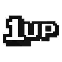 Rienda Libre - Sticker 1Up Level Extra Life Super Mario Bros Auto Camioneta